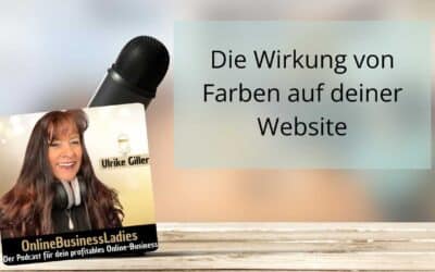 Wie wirken die Farben auf einer Webseite